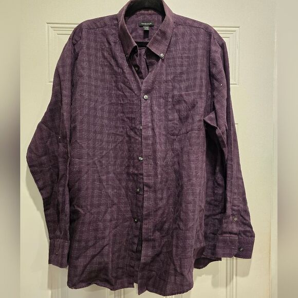 Purple Button-Up Shirt - Picture 1 of 2